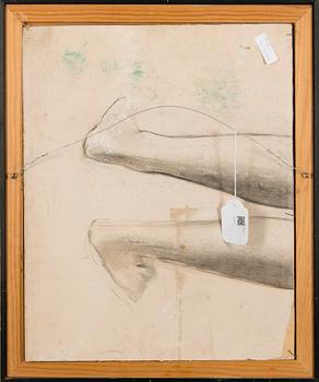 MATTI HAUPT, pastel, signed.