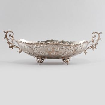 SKÅL, silver, 1900-talets slut. Vikt ca 725 g.