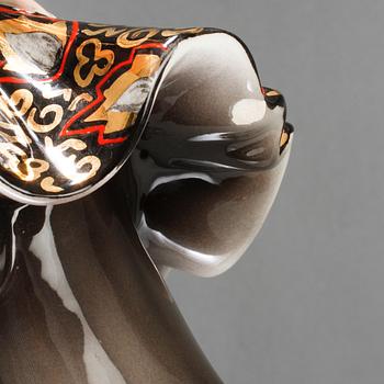 FIGURIN, porslin, Claire Herczeg, Goldscheider, Tyskland, 1920/30-tal.