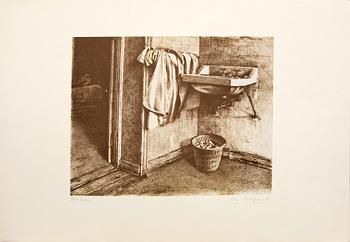 Ola Billgren, lithograph signed and dated 73.