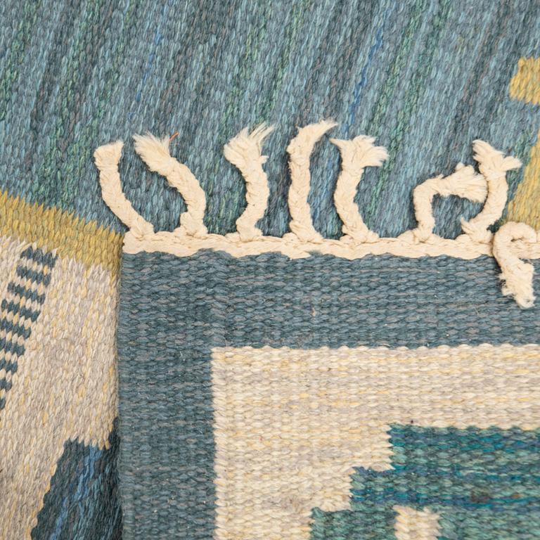 Anna-Greta Sjöqvist, rug, flat weave, signed AGS approximately 255x167 cm.