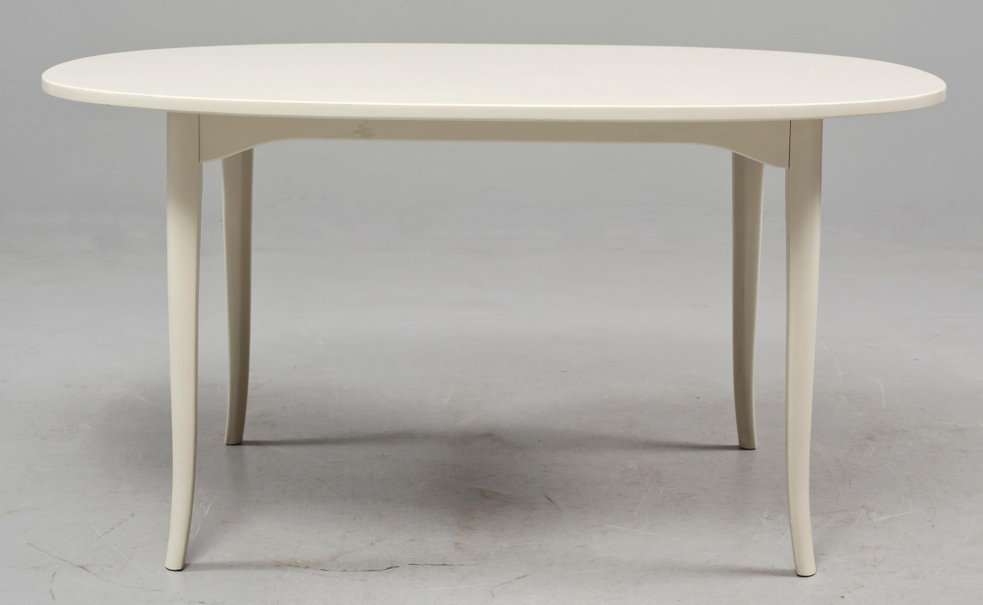 SOFFBORD, "Ovalen", Carl Malmsten, Carl Löfving & Söner Tibro, 1900-talets andra hälft.