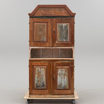 SKÅP, allmoge, daterat 1860.