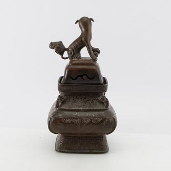 Incense burner China 18th/19th century bronze.