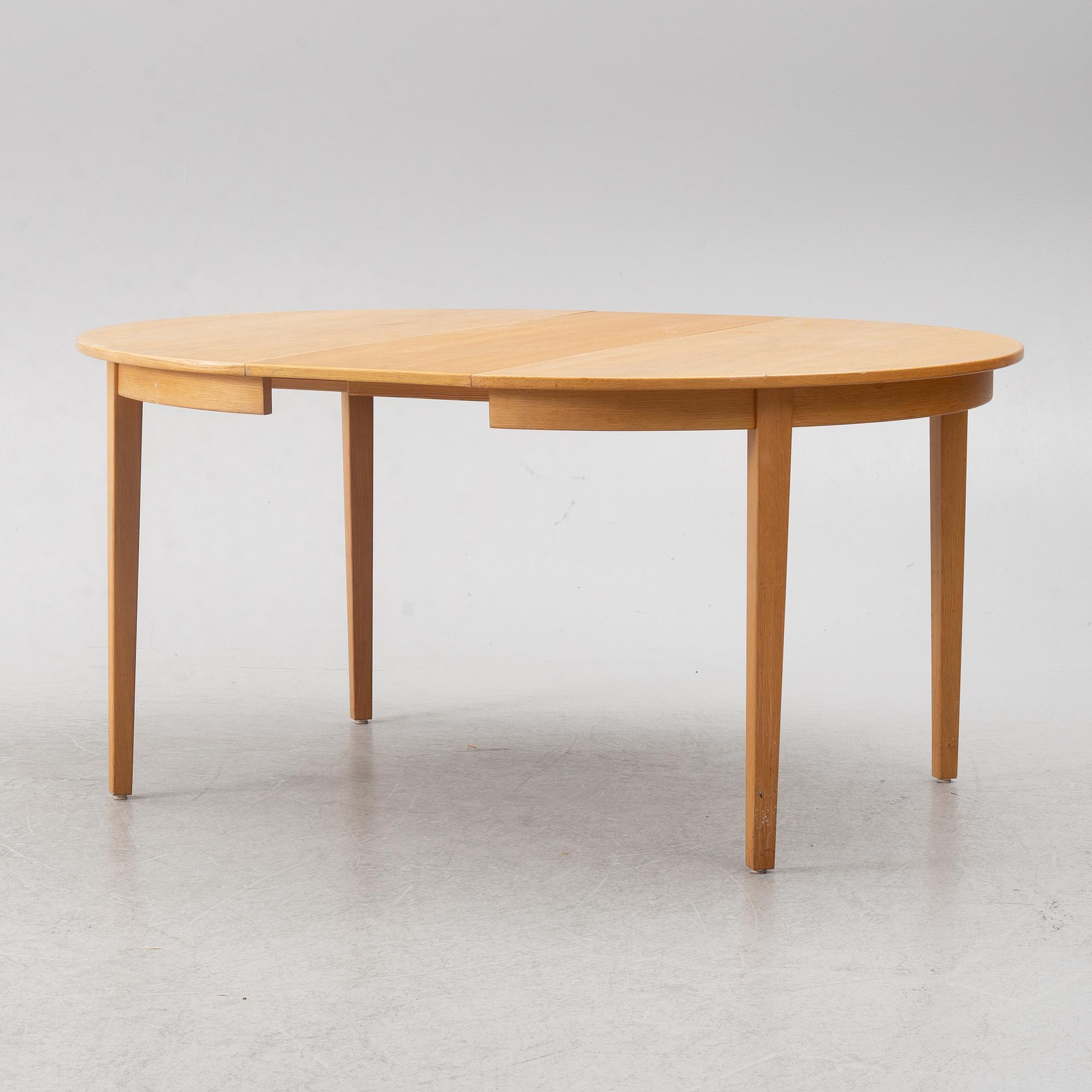 Matbord, 1900-talets andra hälft.