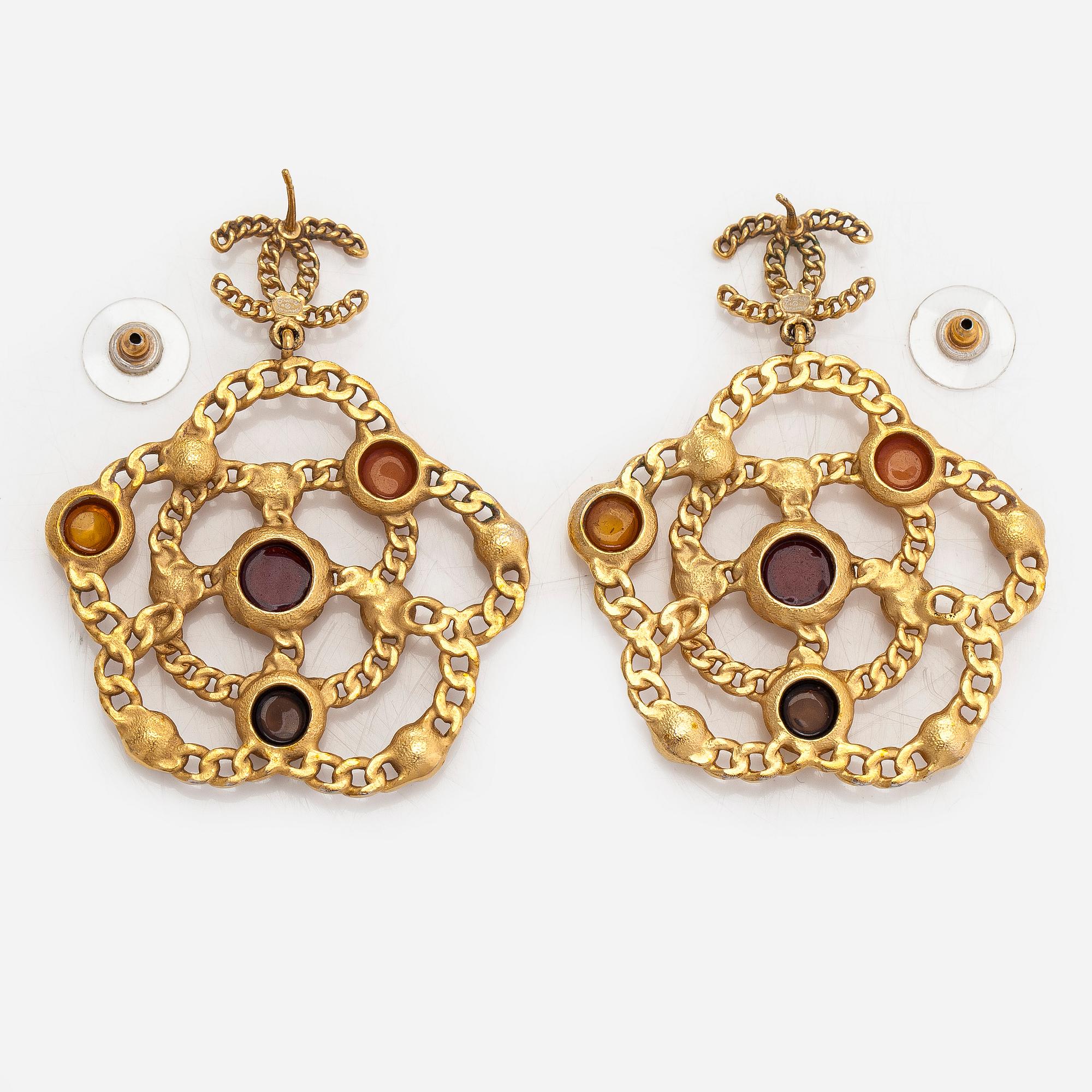 Chanel, örhängen, ett par, 2018.