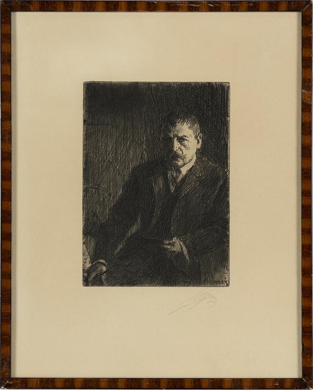 Anders Zorn ”Självporträtt 1904 I”.