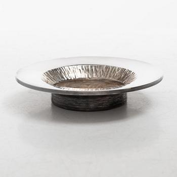Rey Urban, Ashtray, sterling silver, Stockholm 1992.