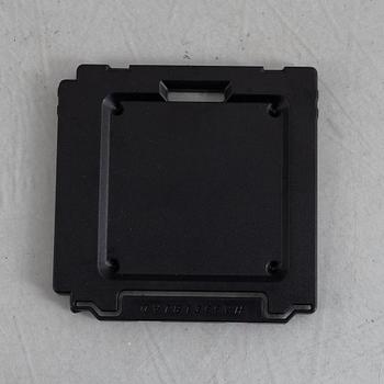 A Hasselblad 500EL camera from Viktor Hasselblad AB, Sweden, 1970's.