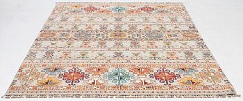 Rug, Pakistan, modern design. 251 x 173 cm.