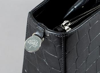 VÄSKA/PORTFÖLJ samt PLÅNBOK, Mulberry, England.