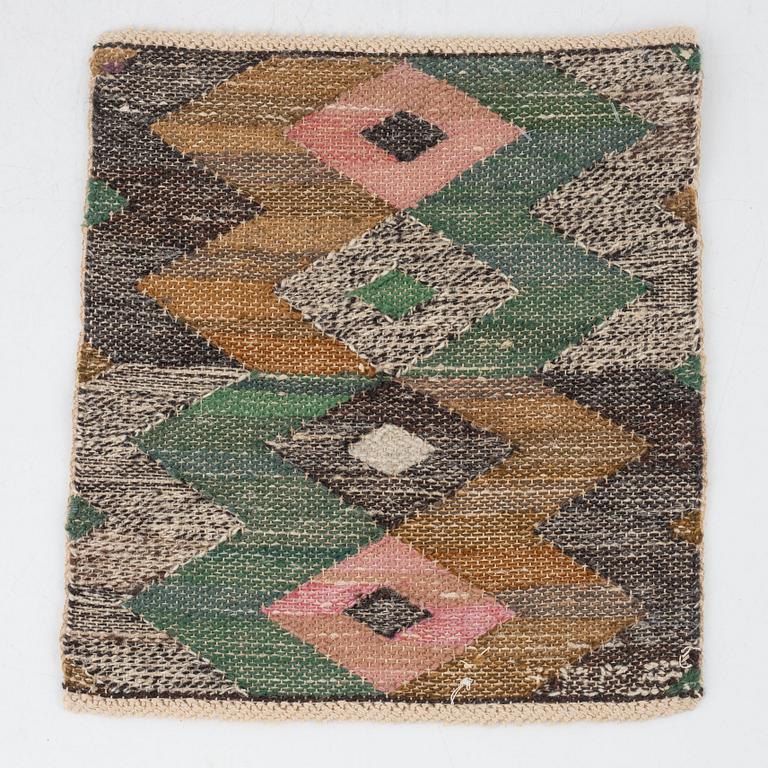 A Märta Måås-Fjetterström "Gråviggen" textile, marked AB MMF.