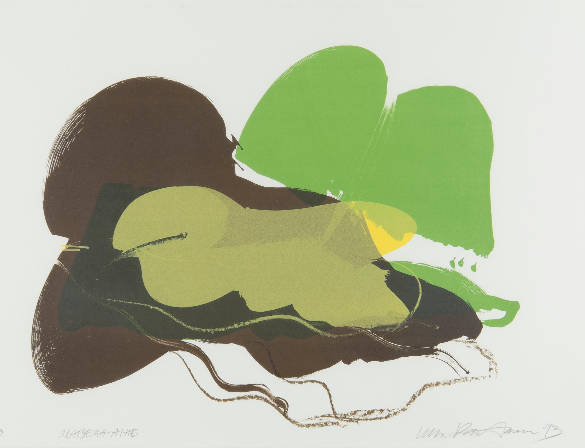 Ulla Rantanen, "Maisema-aihe" (Landskapmotiv).