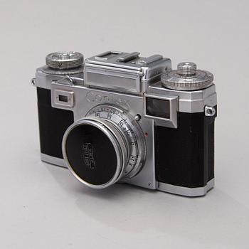 KAMERA, Zeiss ikon Contax, linssejä sekä lisävarusteita.