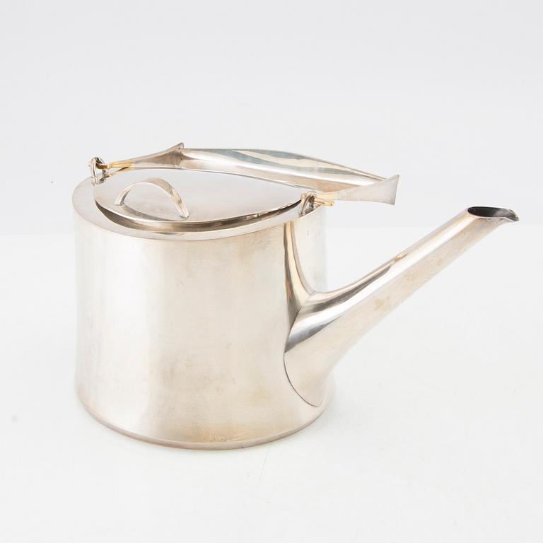 Martin Öhman Teapot Silver, Halmstad 1978.