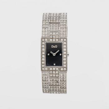 D&G Time, Dolce & Gabbana, wristwatch, 21,5 x 28 mm.