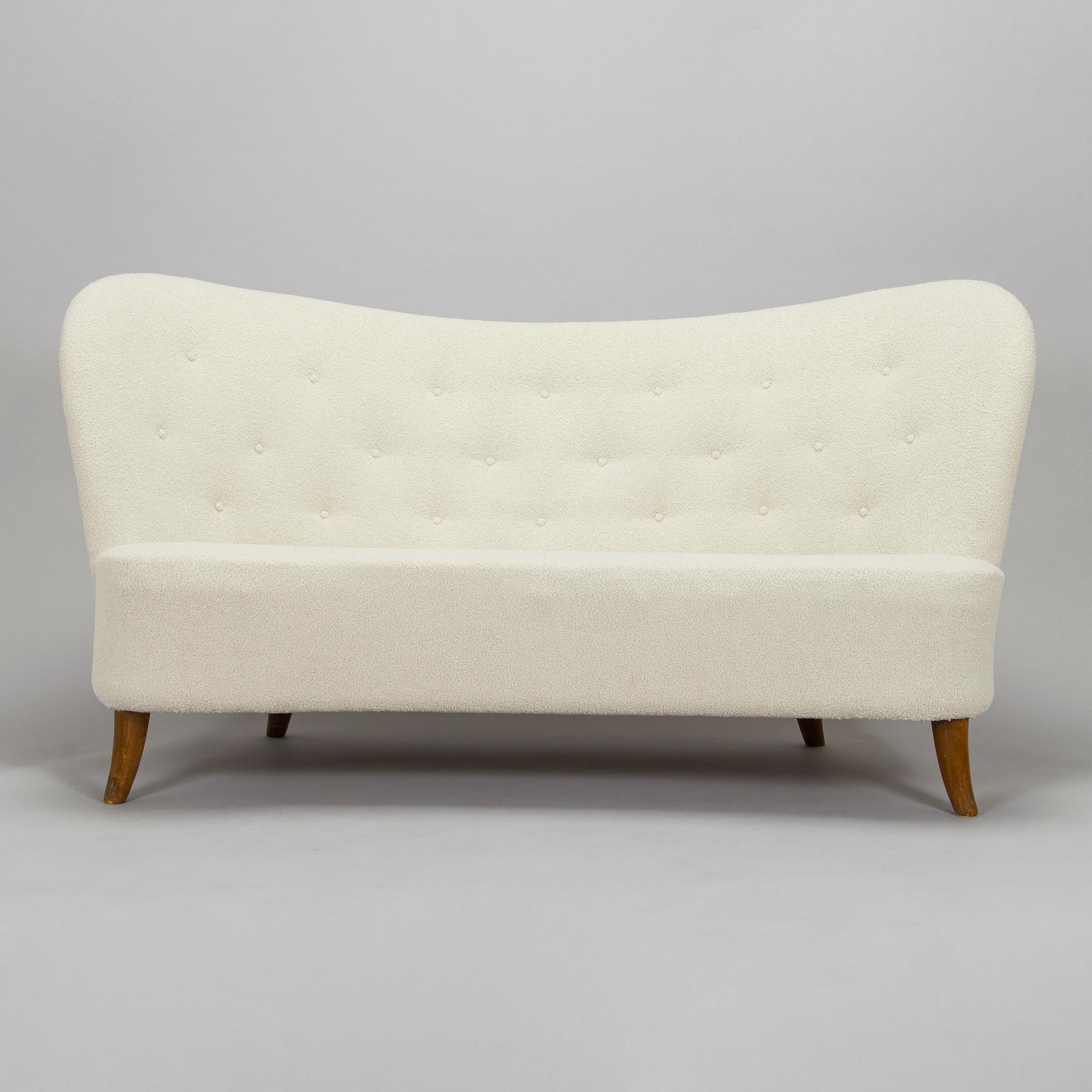 Carl-Johan Boman, a 1940's 'CJB-40' sofa for Oy Boman Ab.