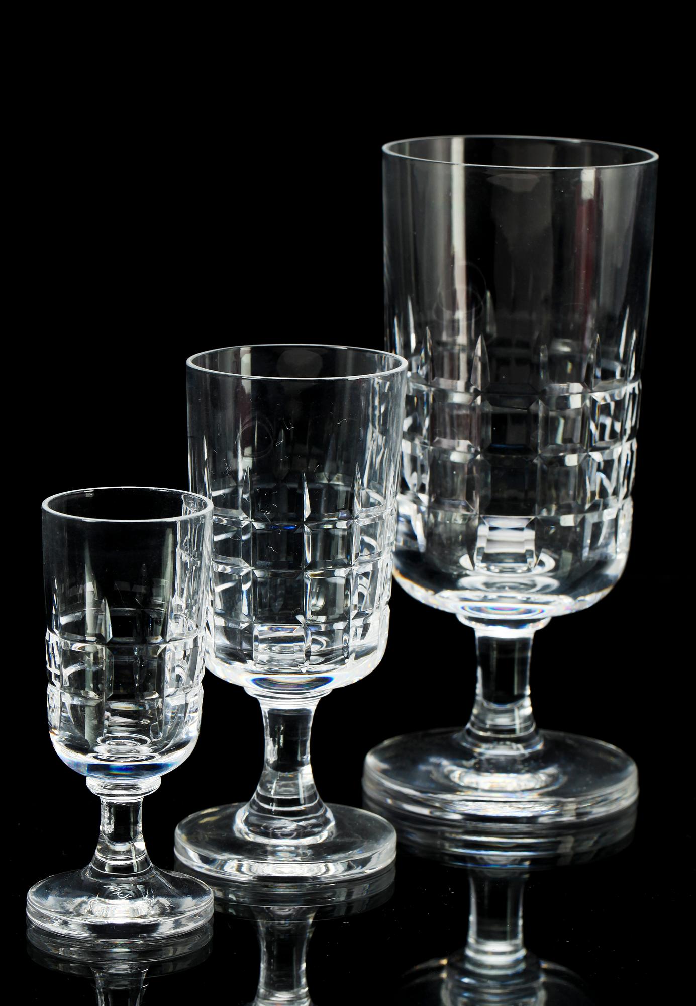 GLASSERVIS, 43 st, "City", Kosta.