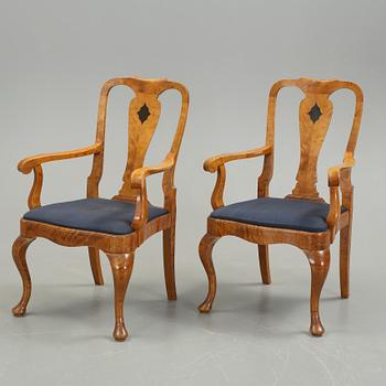 MATGRUPP, 11 delar, Mobilia Malmö AB, 1900-talets första hälft.