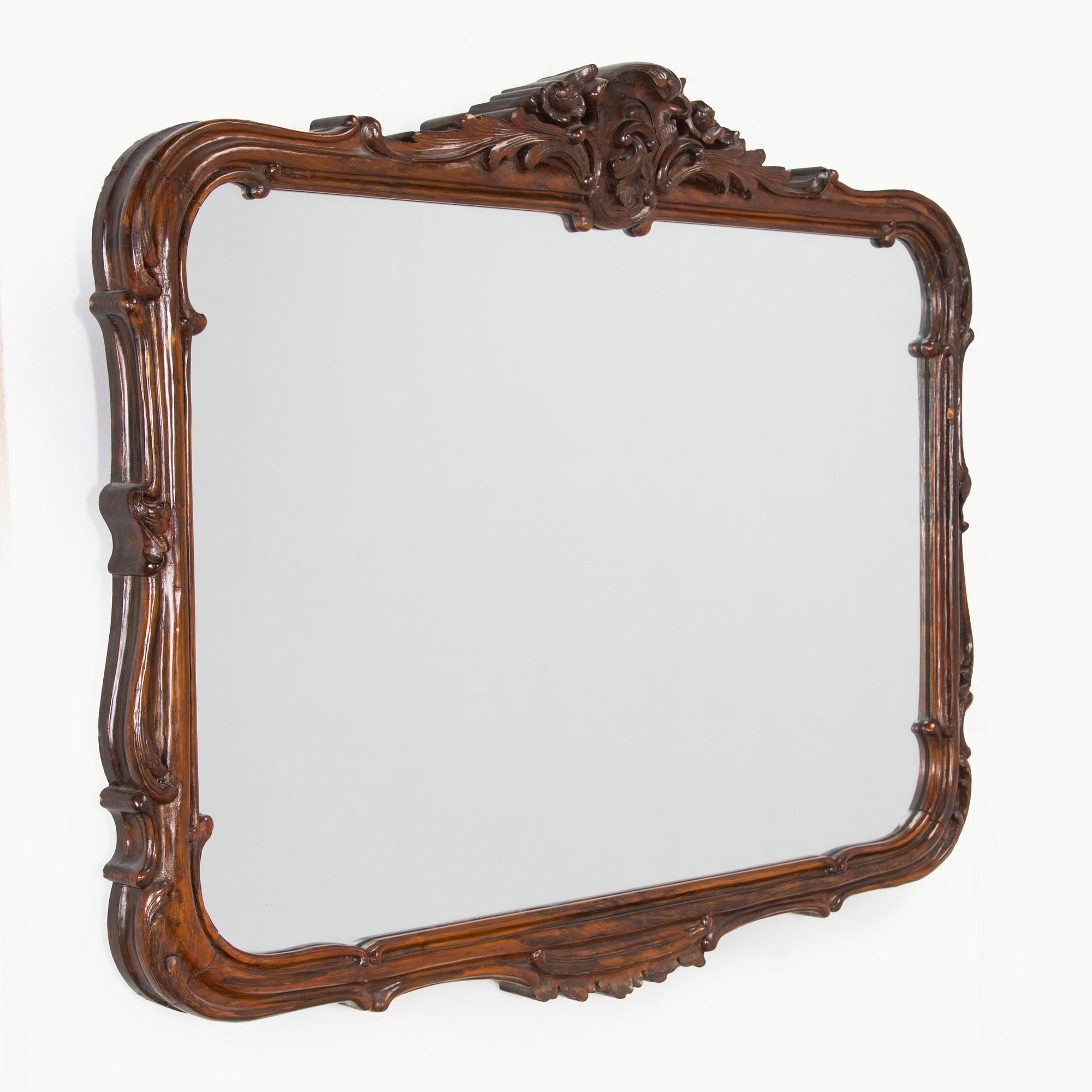 A mirror, later part of 1800s.