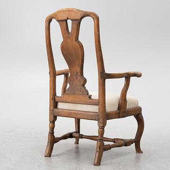 Karmstol, Stockholmsarbete, 1700-talets senare del, Rokoko.