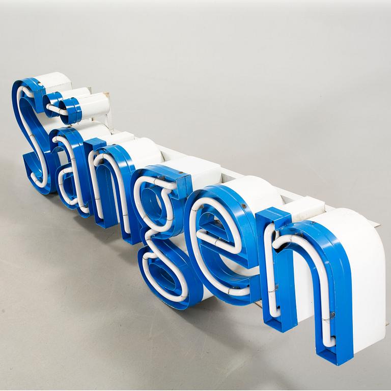 A sign, second half of the 20th century.