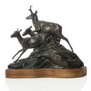 Kent Ullberg, "Pronghorn Pyramid".