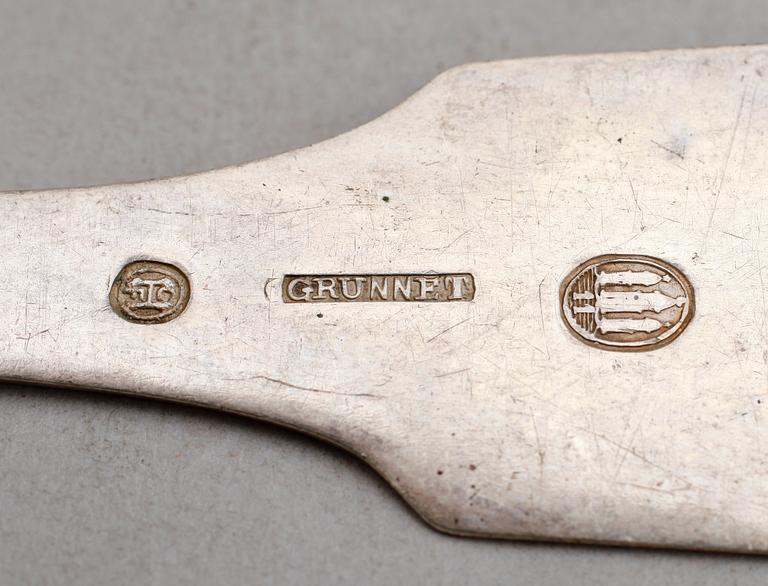 RAGUSKED, silver, Grunnet, Danmark 1911. Vikt ca 73 g.