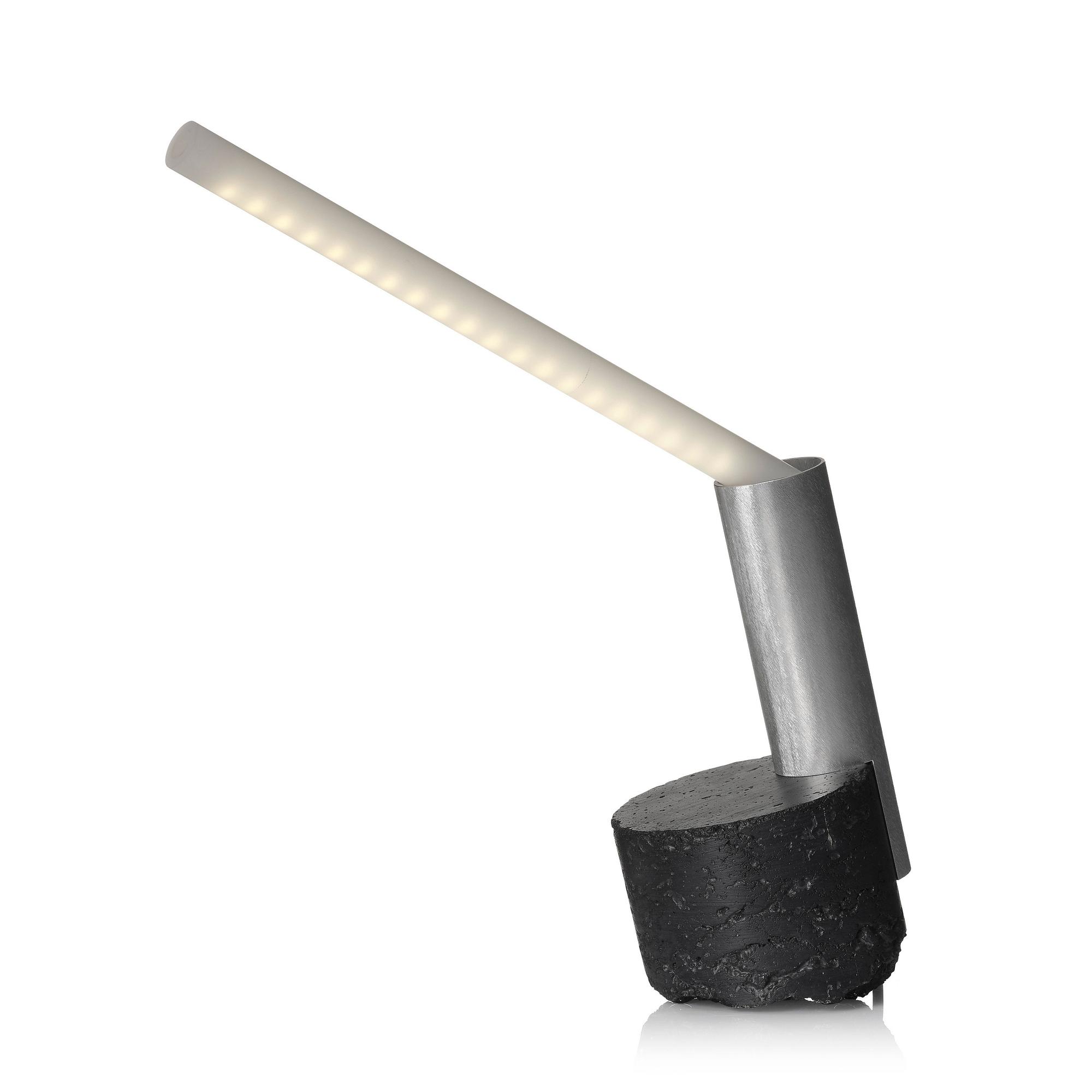 David Taylor, a unique table lamp, "Reading Lamp", his own studio, 2014.