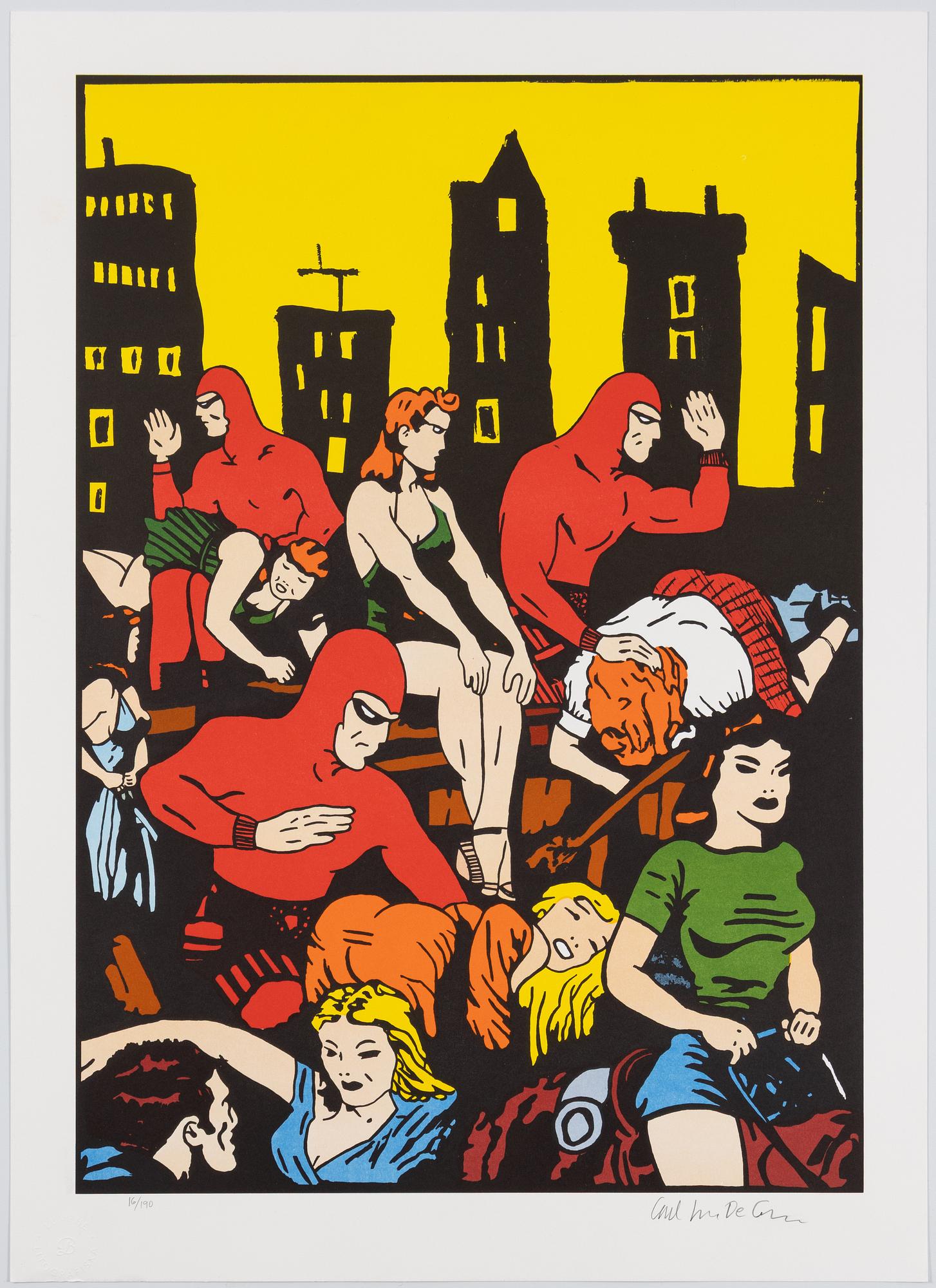 Carl Johan De Geer, "Phantom i Stockholm".