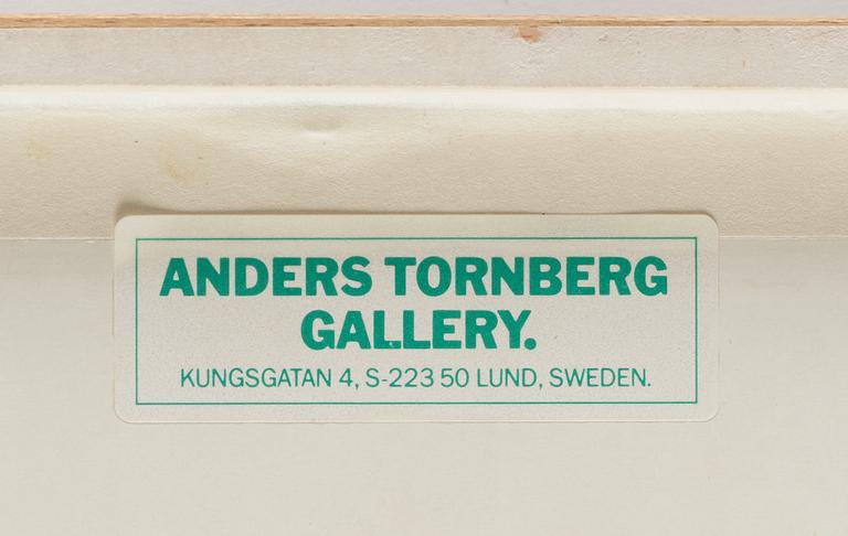 JAMES BROWN, lavering signerad och daterad 1988 a tergo.