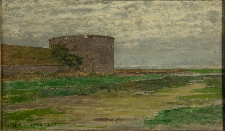 Victor Forssell, Vid Kalmar slott.