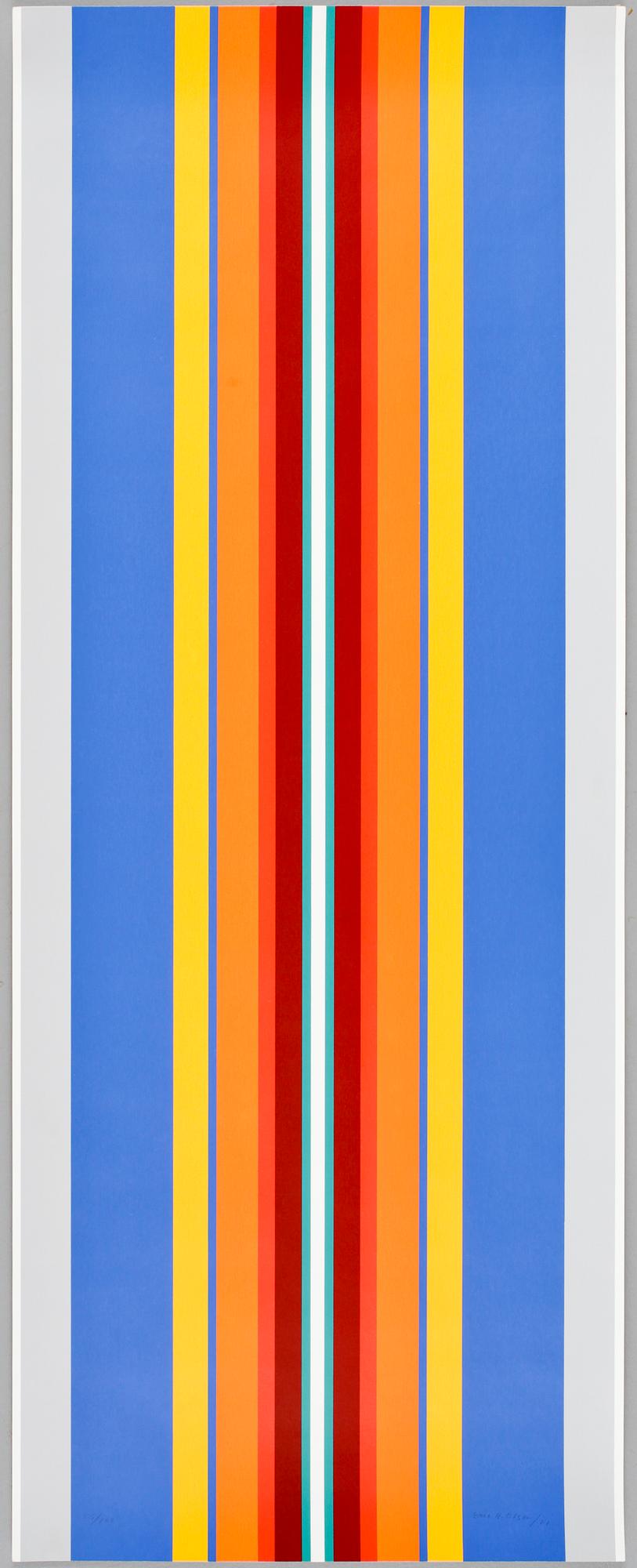 ERIC H OLSON, portfölj med fyra serigrafier utförda 1977. Sign o numr 85/100.