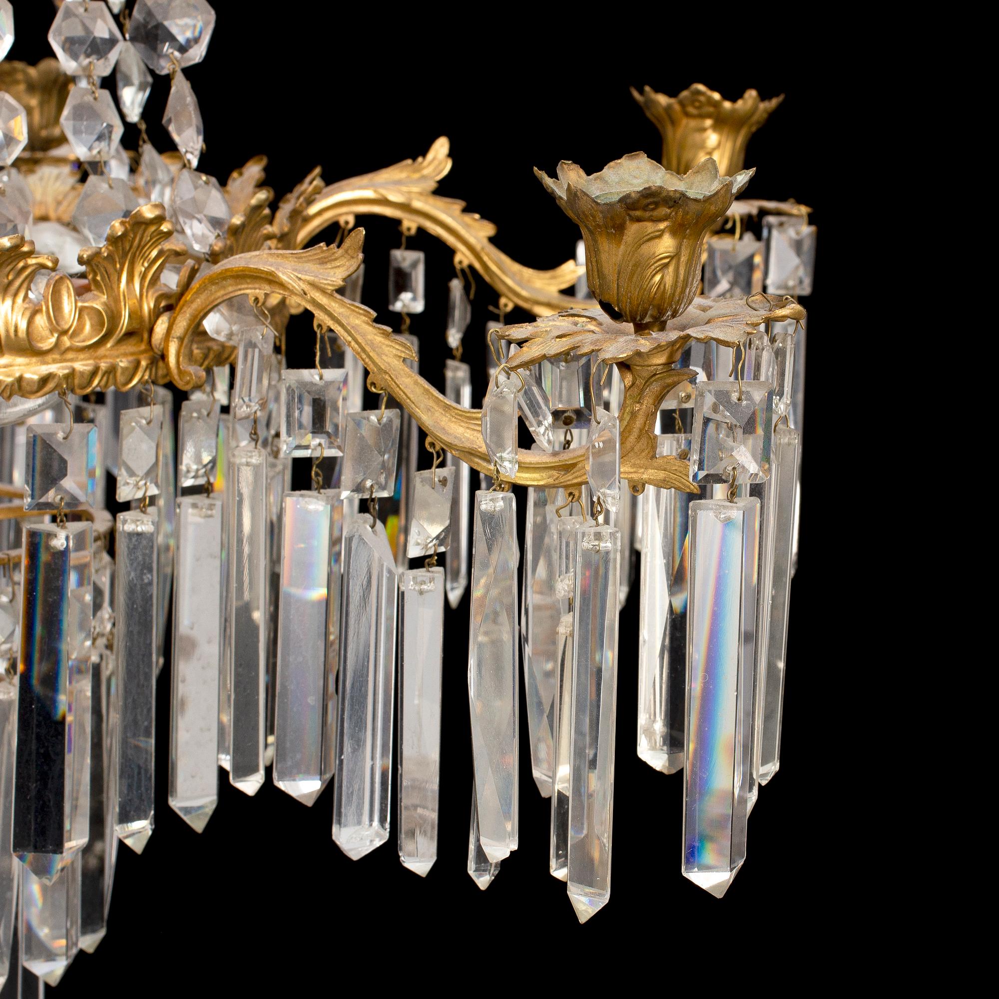A second half of the 19th century chandelier.