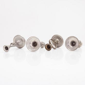 Paavo Tynell, A set of four  1920/30's '8022' and '8023' candlesticks for Taito.