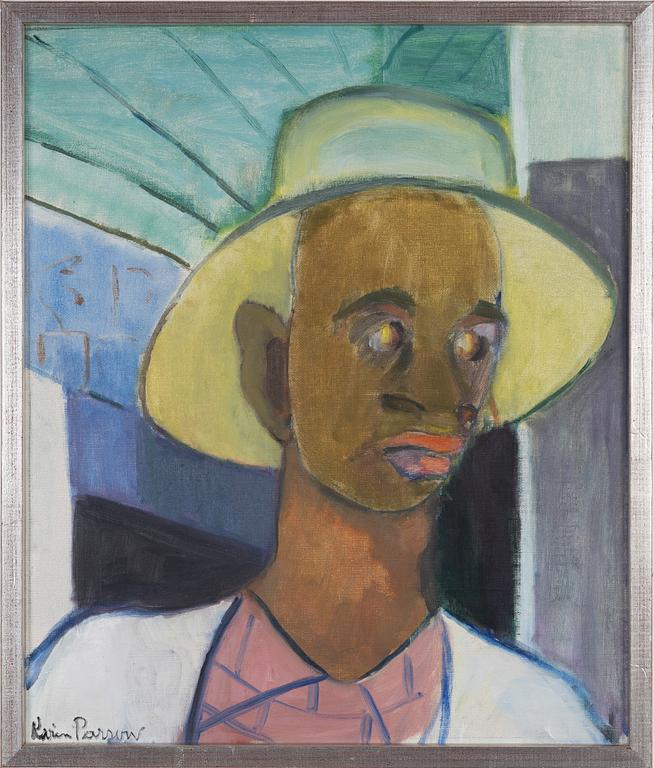 Karin Parrow, oil on canvas, signed.