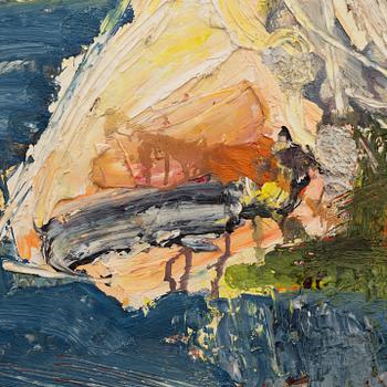 HANS LARSSON, oil on canvas signed and dated 62.