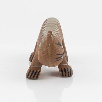 Lisa Larson, figurin, "Tiger" ur serien "Afrika", Gustavsberg.