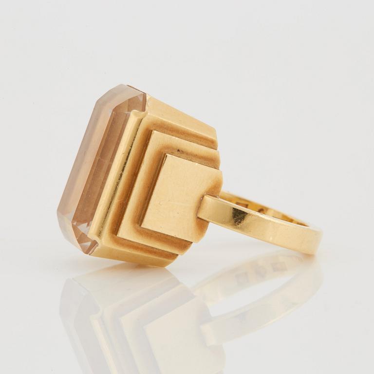 Wiwen Nilsson, ring, Lund 1974, 18K guld.