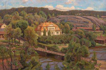 Victor Westerholm, VIEW OVER BILLNÄS.