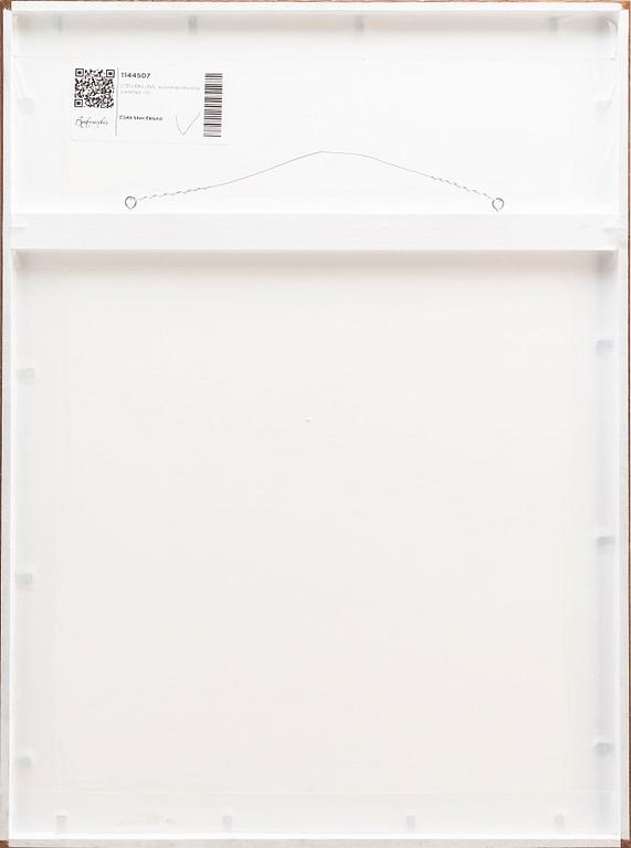 STEN EKLUND, handkolorerad etsning, signerad.