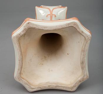 PIEDESTAL, flintgods, jugend, Rörstrand tidigt 1900-talet.