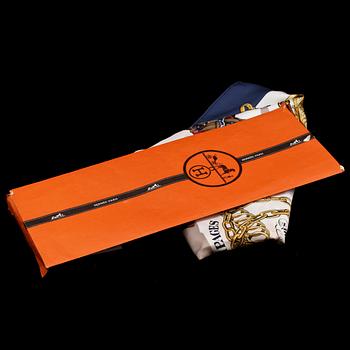 SCARF, siden, "Équipages", design Philippe Ledoux, Hermés, Paris, 1900-talets fjärde kvartal.