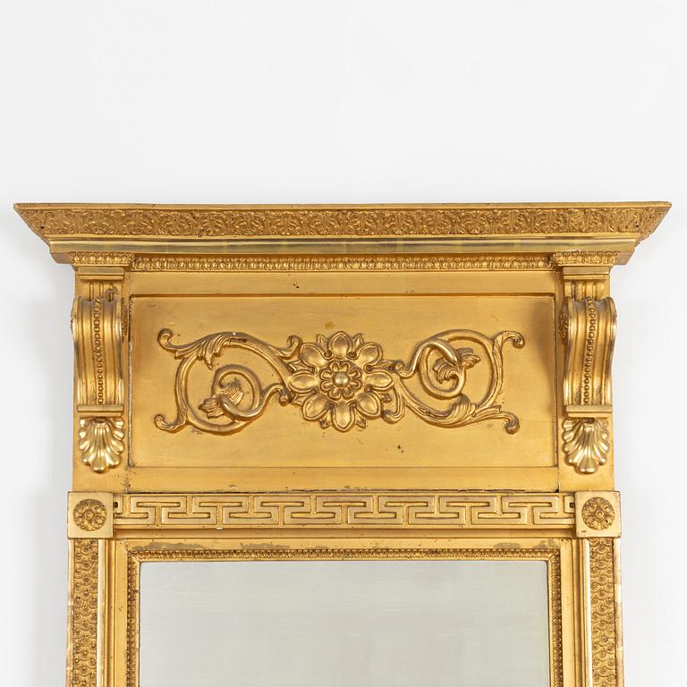 Mirror, 19th century, late Empire, mid-19th century.