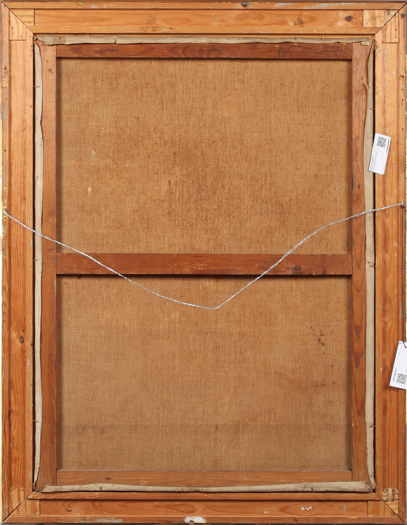 EMIL LINDGREN, olja på duk, signerad.