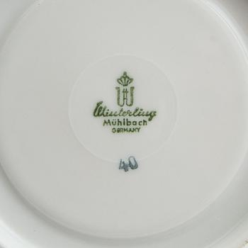 Service 45 dlr 1900s, mid/second half porcelain.