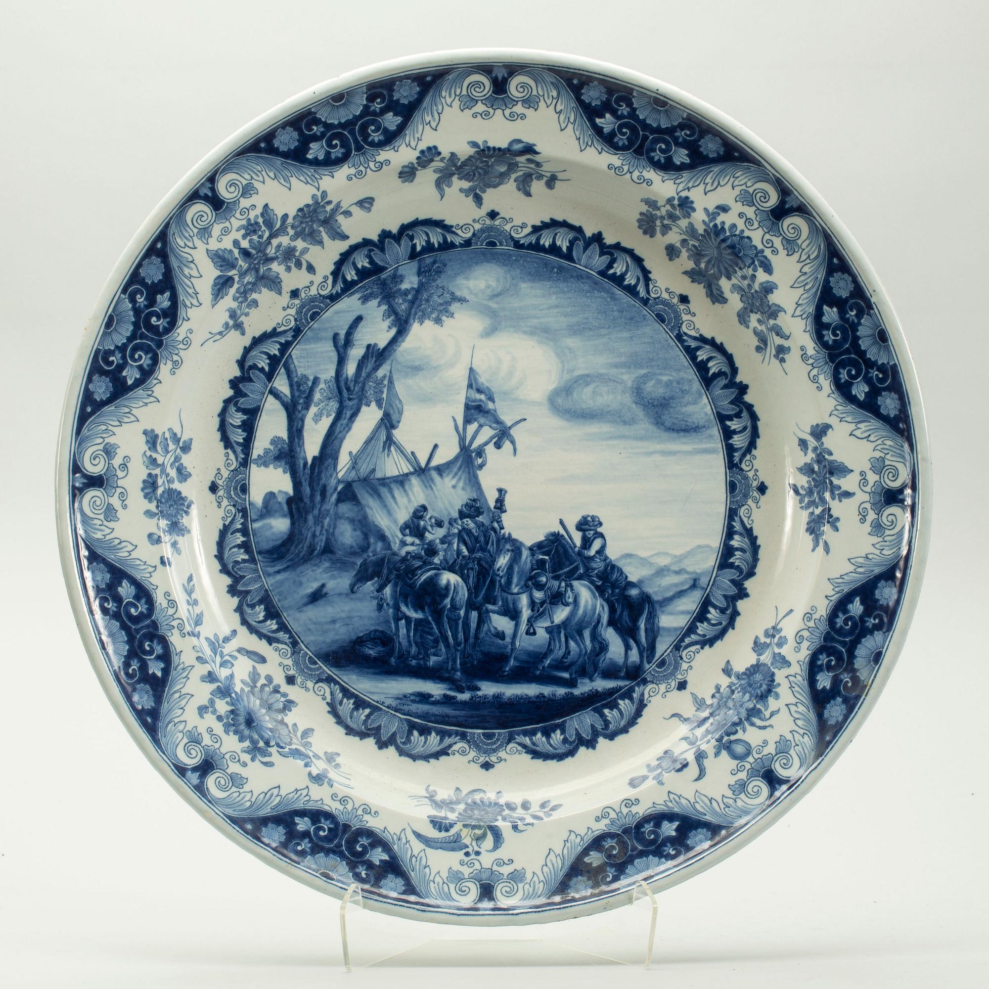 FAT, fajans, Delft. 1800-tal.