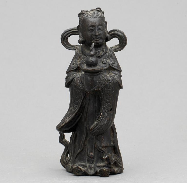 FIGURIN, brons, Kina, 1800-tal.