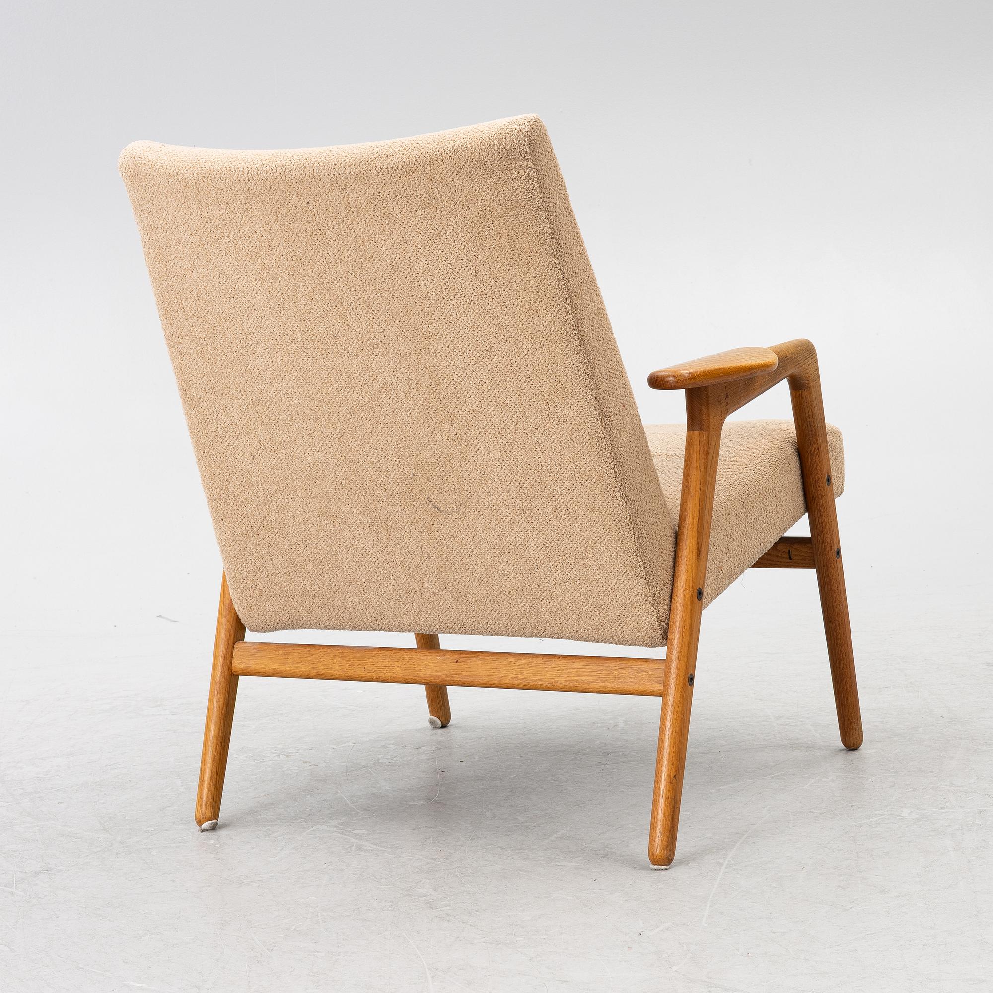 Yngve Ekström, a 'Ruster' armchair, Swedese, mid 20th/second half of the 20th century.