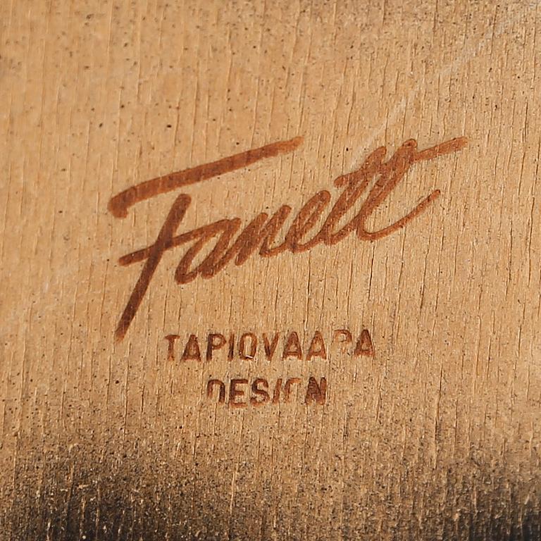 STOLAR, 4 st, "Fanett", Ilmari Tapiovaara, Edsbyverken, 1958.
